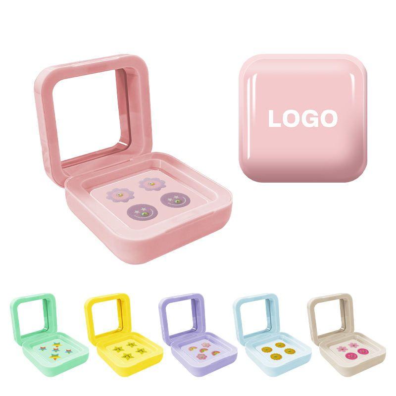 Custom Shape Hydrocolloid Acne Patches with Mirror Box OEM