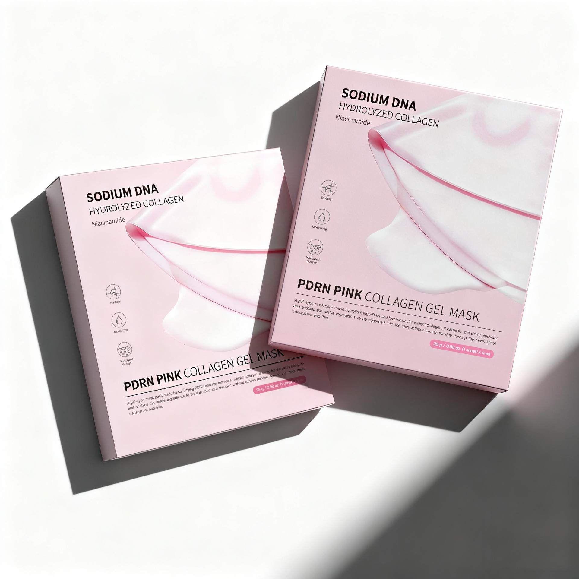 Salmon PDRN Bio Collagen Jelly Gel Facial Mask OEM