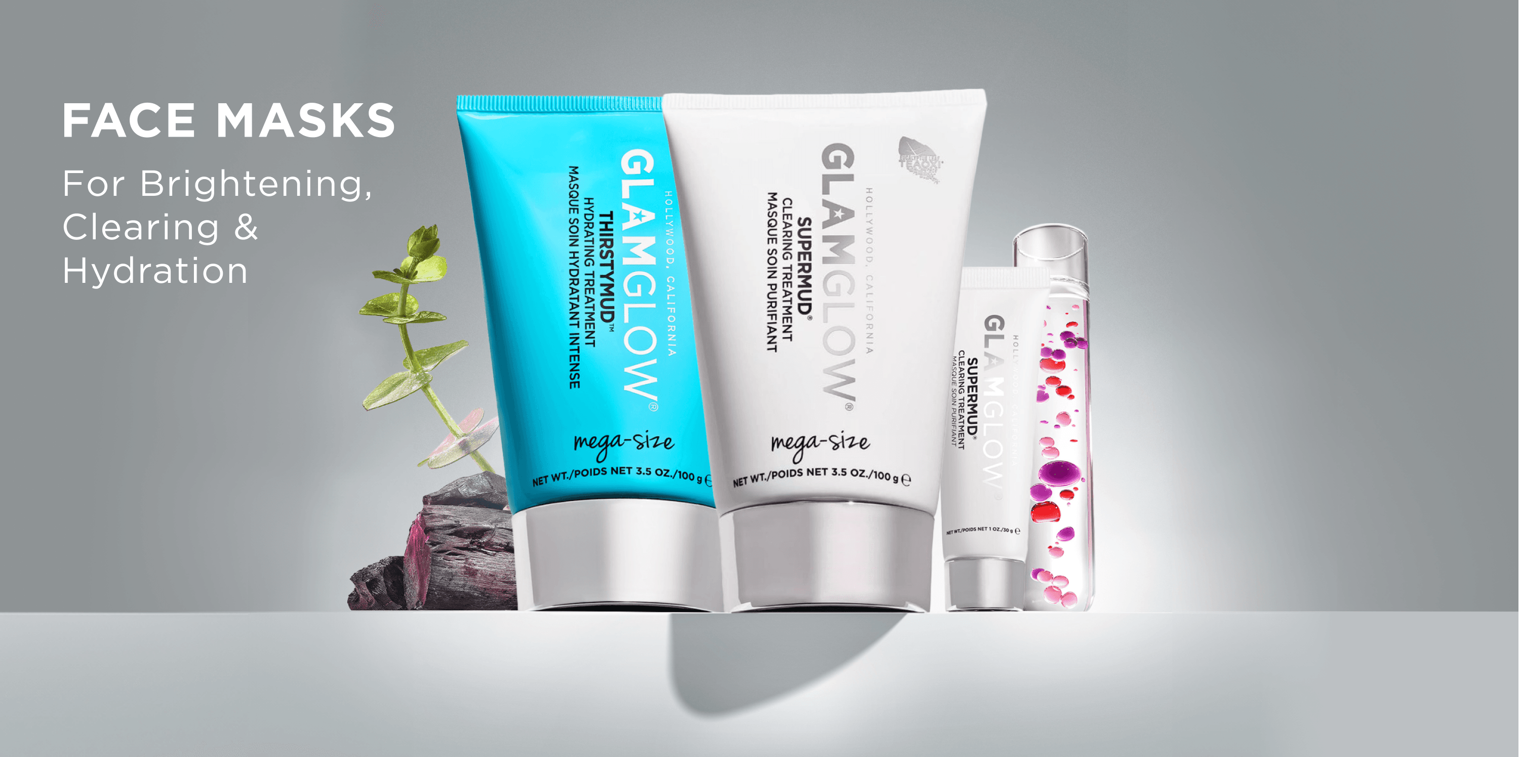 GlamGlow SuperMud jar