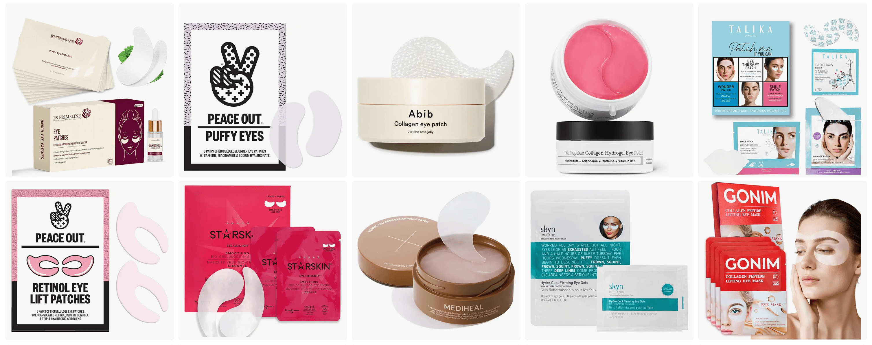 Biocellulose OEM eye patch for anti-aging and firming treatments