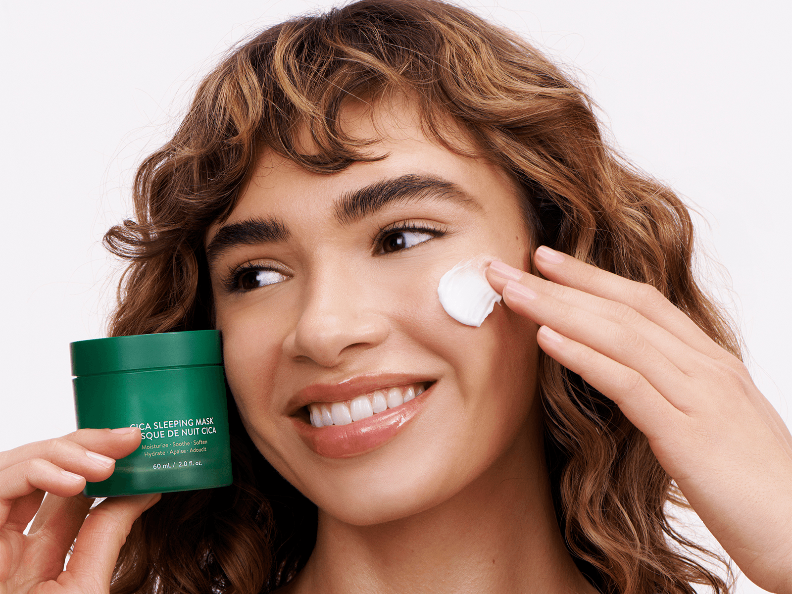 bouncy firm sleeping mask peony collagen advantages