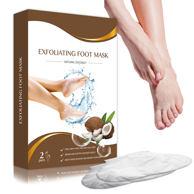 Coconut Exfoliating Foot Mask for Deep Moisturizing Care