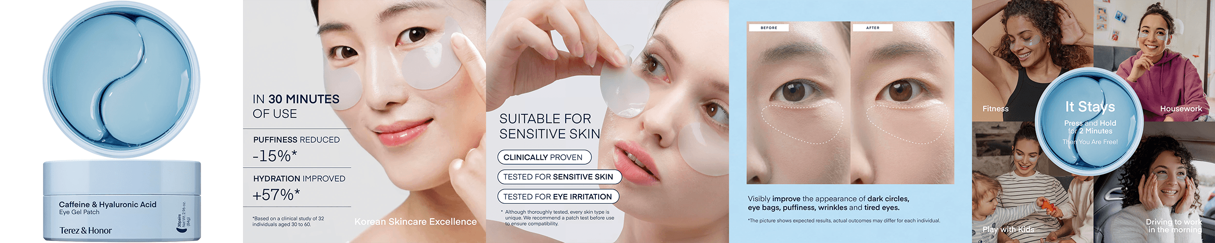 Marketing campaign for private label under-eye patches