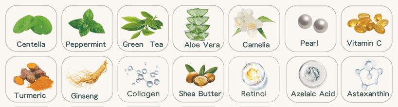 Product ingredients all can be customized Optional