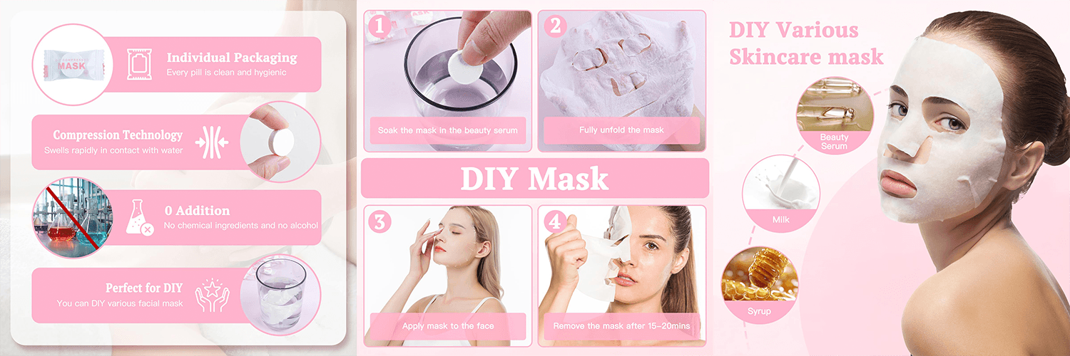 Brightening facial mask sheet