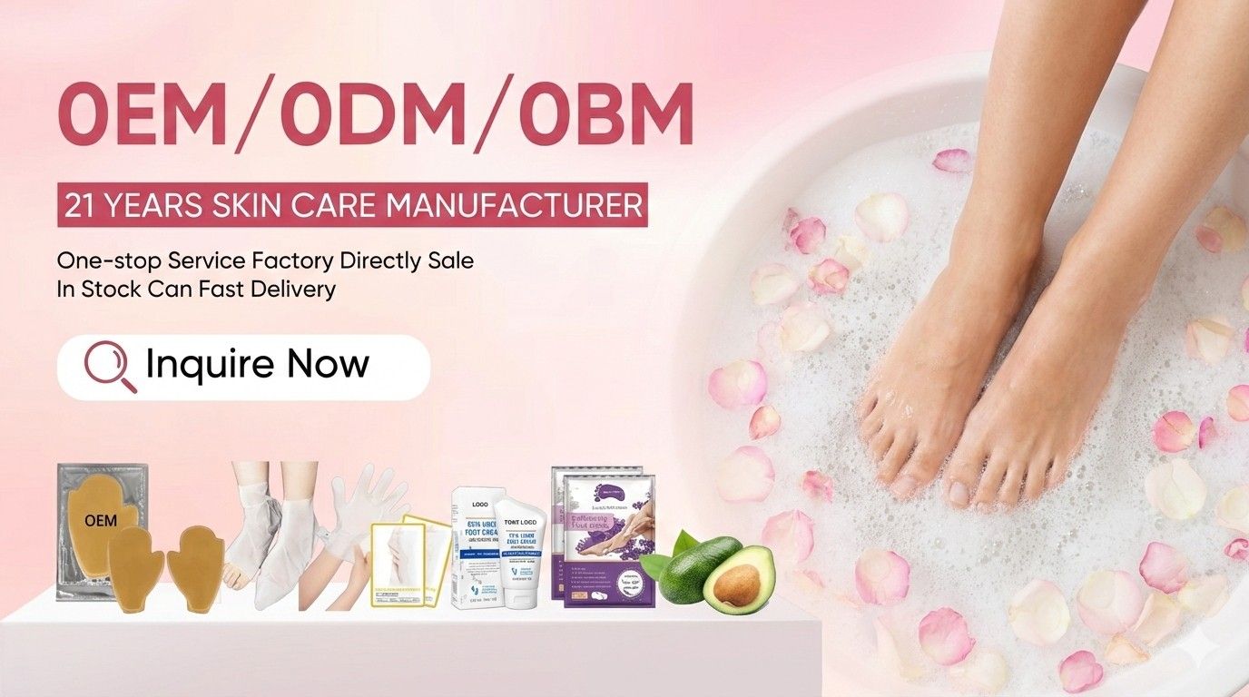 Nourishing hand and foot masks for soft and smooth skin