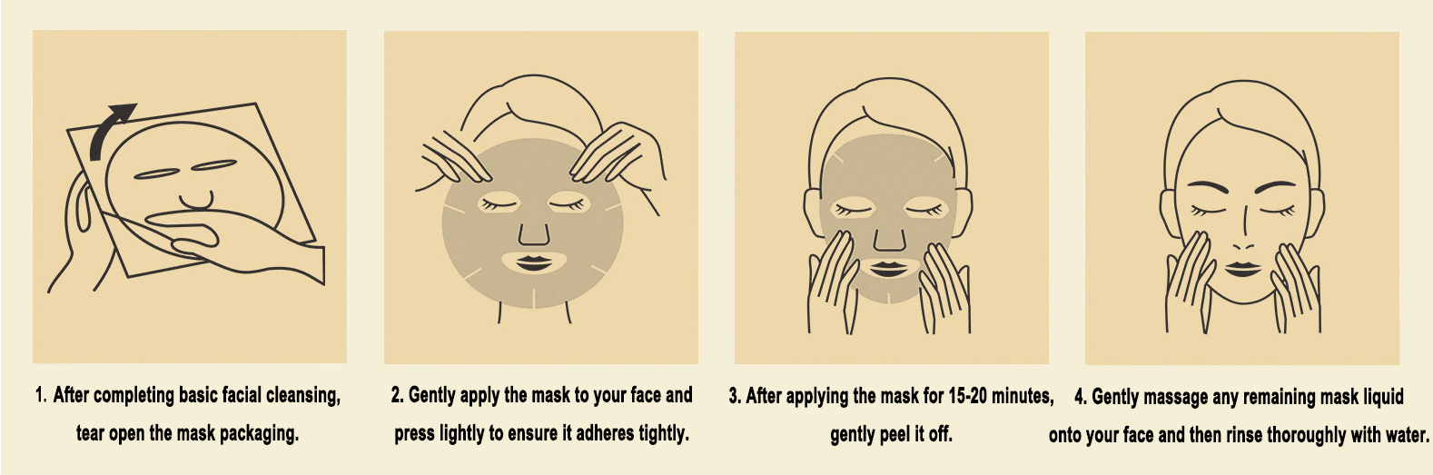 how to use collagen facial mask
