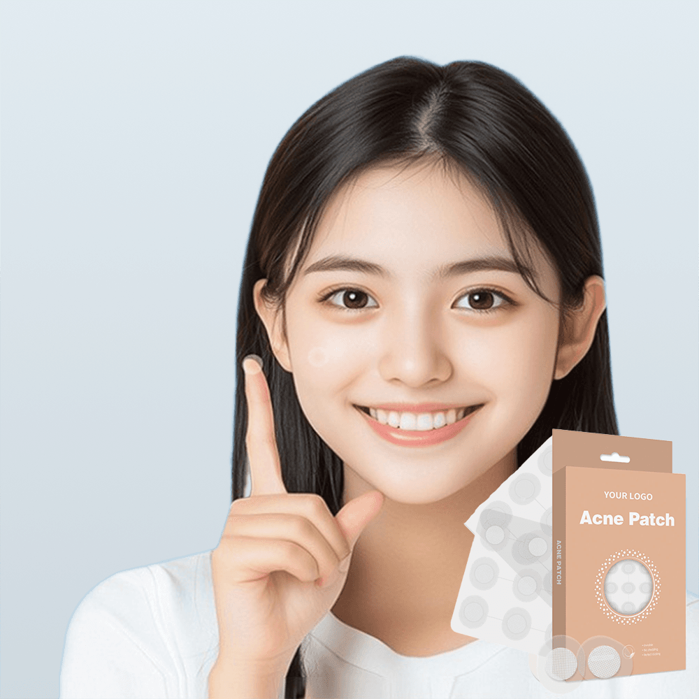 Microneedle Hydrocolloid Acne Patch Model