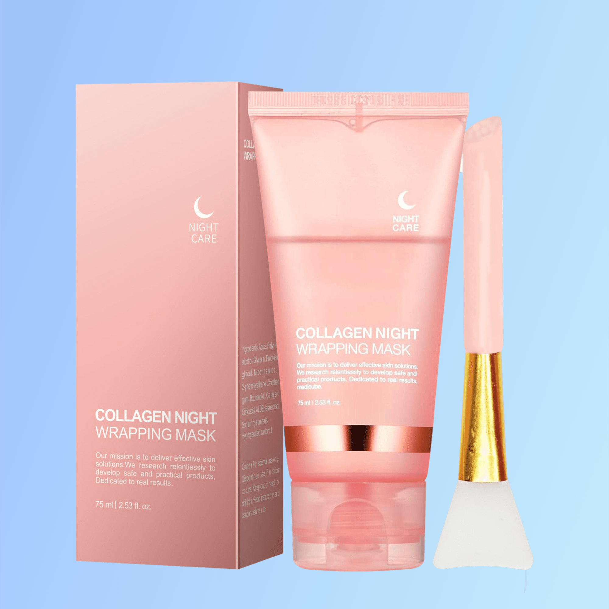 Collagen Facial Sleep Mask Cream – OEM & ODM Skincare Manufacturing
