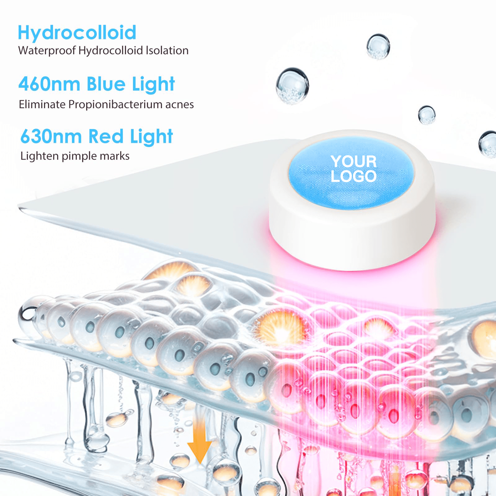 oem electronic acne patch advantages